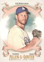 2021 Topps Allen & Ginter #28 Clayton Kershaw Baseball Card