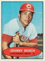 1971 Bazooka No Number # Johnny Bench Baseball Card