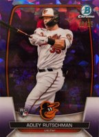 2023 Bowman Chrome Sapphire Edition #17 Adley Rutschman Purple Baseball Card