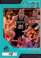 1997 SP Authentic Profiles #P37 Tim Duncan Profiles III Basketball Card