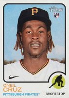 2022 Topps Heritage #157 Oneil Cruz Baseball Card