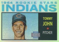 2001 Topps Archives Reserve #29 Tommy John 1964 Topps Reprint Baseball Card
