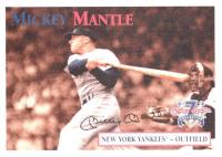 1997 Score Board Mantle Shoe Box Collection #56A Mickey Mantle Baseball Card
