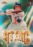 2024 Topps Chrome Update Stratospheric Stars #34 Pete Crow-Armstrong Baseball Card