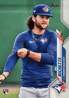 2020 Topps Update #U1 Bo Bichette SP Baseball Card