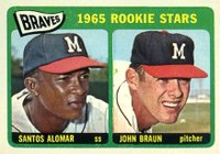 1965 Topps #82 Braves Rookies Baseball Card
