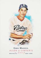 2007 Topps Allen & Ginter #310 Greg Maddux Baseball Card