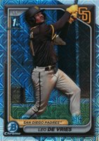 2024 Bowman Mega Box Chrome Prospects #179 Leo de Vries Baseball Card