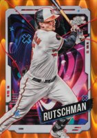 2024 Topps Chrome Cosmic #55 Adley Rutschman Orange Galactic Baseball Card