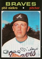 1971 Topps #30 Phil Niekro Baseball Card