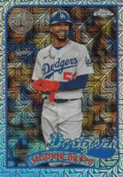 2024 Topps Silver Pack 1989 Chrome Promo #T89C96 Mookie Betts Baseball Card