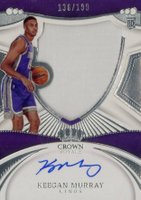 2022 Panini Crown Royale #119 Keegan Murray Autograph Memorabilia Basketball Card