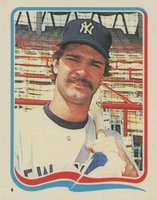 1985 Fleer Star Stickers #4 Don Mattingly Baseball Card