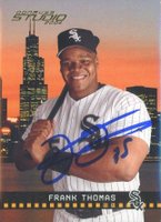 2004 Studio #52 Frank Thomas Baseball Card