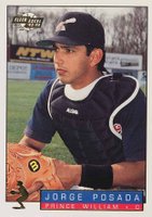 1993 Fleer Excel #112 Jorge Posada Baseball Card