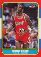2006 Fleer 1986-87 20th Anniversary  #57 Michael Jordan Basketball Card