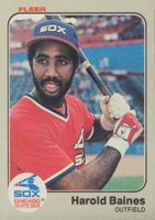 1983 Fleer #229 Harold Baines Baseball Card