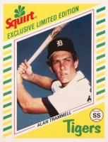 1982 Squirt #4 Alan Trammell Baseball Card