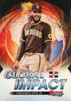 2022 Bowman's Best Global Impact Die-Cut #GI21 Fernando Tatis Jr. Baseball Card