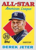 2023 Topps 1988 Topps All-Star Baseball #88AS28 Derek Jeter Baseball Card