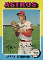 1975 Topps #49 Larry Dierker Baseball Card