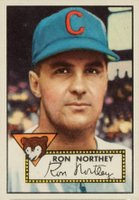 1952 Topps #204 Ron Northey Baseball Card