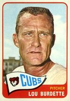 1965 Topps #64 Lou Burdette Baseball Card