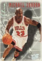 1996 Ultra #143 Michael Jordan Basketball Card