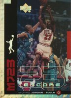 1998 Upper Deck Encore MJ23 #M11 Michael Jordan Gold F/X Basketball Card