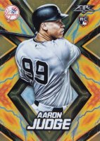 2017 Topps Fire #62 Aaron Judge Orange Baseball Card