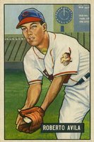 1951 Bowman #188 Roberto Avila Baseball Card