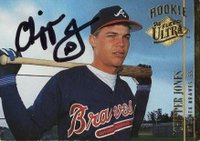 1994 Ultra #152 Chipper Jones Baseball Card