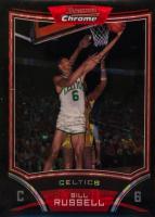 2008 Bowman Chrome #106 Bill Russell Xfractor Basketball Card