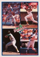 1989 Score #582 1988 World Series Baseball Card