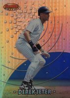 1997 Bowman's Best Preview #BBP4 Derek Jeter Refractor Baseball Card