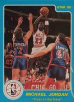1986 Star Best of the New/Old # Michael Jordan Basketball Card