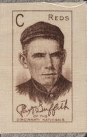 1910 White Silks # Clark Griffith Baseball Card