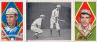 1912 Hassan Triple Folders # Chief Bender waiting for a good One Bender/Thomas Baseball Card