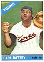 1966 Topps #240 Earl Battey Baseball Card