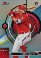 2023 Topps Finest #75 Josh Jung Refractor Baseball Card
