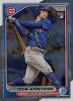 2024 Bowman Chrome #45 Pete Crow-Armstrong Baseball Card
