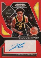 2023 Panini Prizm Rookie Signatures #RSIGEO Keyonte George Red Basketball Card