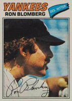 1977 Topps #543 Ron Blomberg Baseball Card