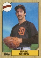 1987 Topps #730 Eric Show Baseball Card