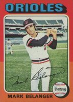 1975 Topps #74 Mark Belanger Baseball Card