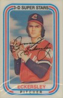 1976 Kellogg's #19 Dennis Eckersley Baseball Card