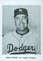 1961 Jay Publishing # Duke Snider Portrait-Pose to Chest Baseball Card