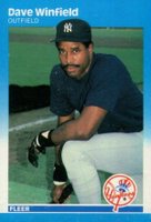 1987 Fleer #120 Dave Winfield Baseball Card