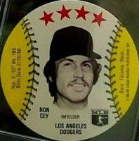 1977 Dairy Isle Discs # Ron Cey Baseball Card