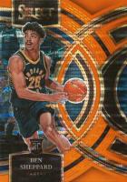 2023 Panini Select #105 Ben Sheppard Neon Orange Pulsar Fotl Basketball Card